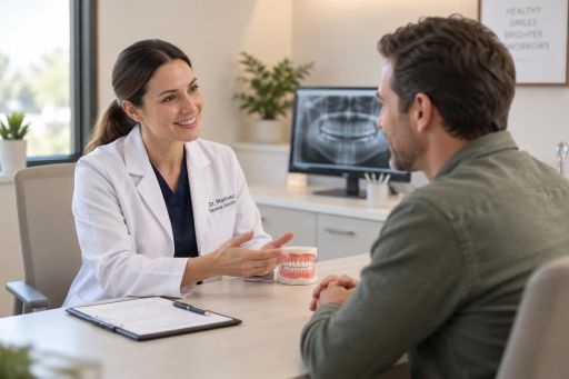 Why Might a Dentist Recommend Replacing a Large Filling with a Crown?