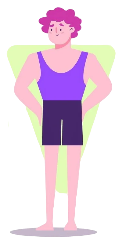 Healthy person