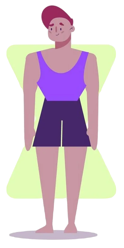 Underweight person