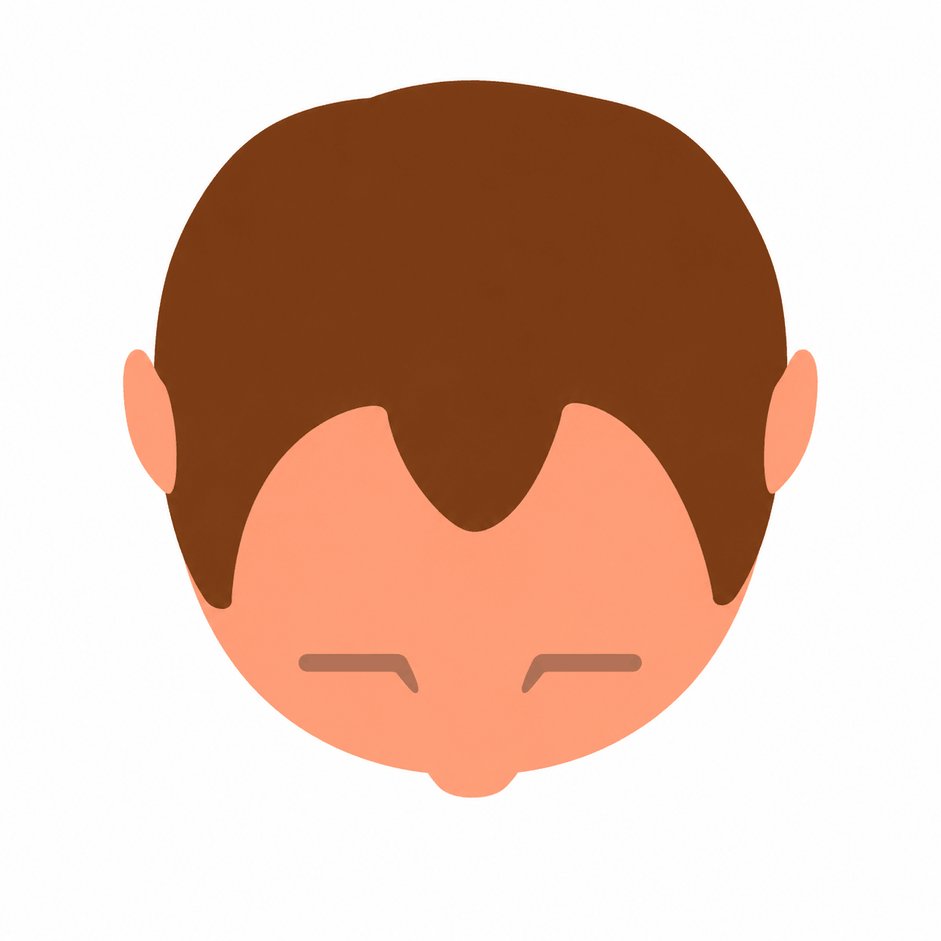 Receding hairline